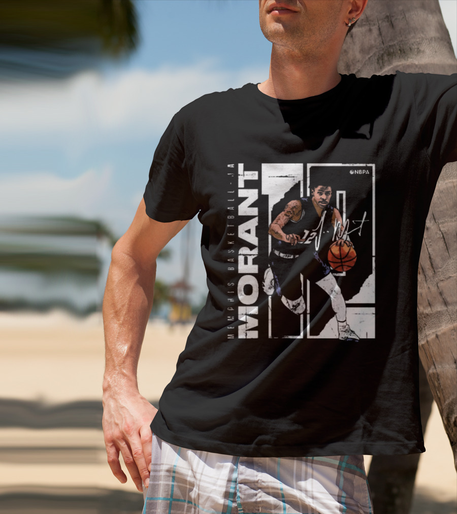 Ja Morant Memphis Basketball NBPA Signature Morant 12 T-Shirt