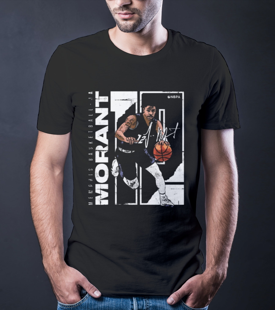Ja Morant Memphis Basketball NBPA Signature Morant 12 T-Shirt
