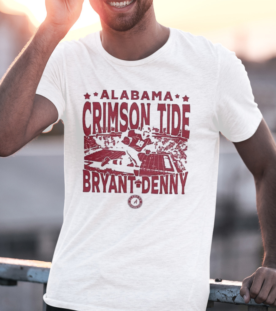 Alabama Crimson Tide Bryant Denny Stadium Vintage Football Gameday T-Shirt