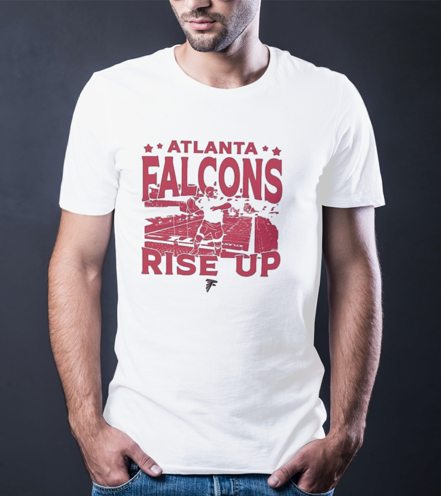 Atlanta Falcons Rise Up Vintage Stadium Gameday T-Shirt
