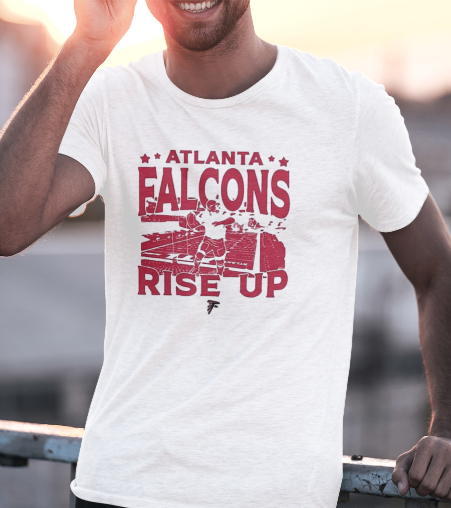 Atlanta Falcons Rise Up Vintage Stadium Gameday T-Shirt