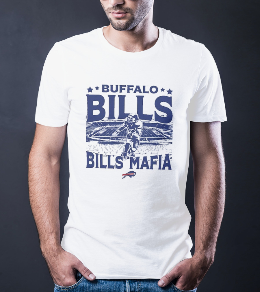 Buffalo Bills Bills Mafia Vintage Stadium Football Gameday T-Shirt