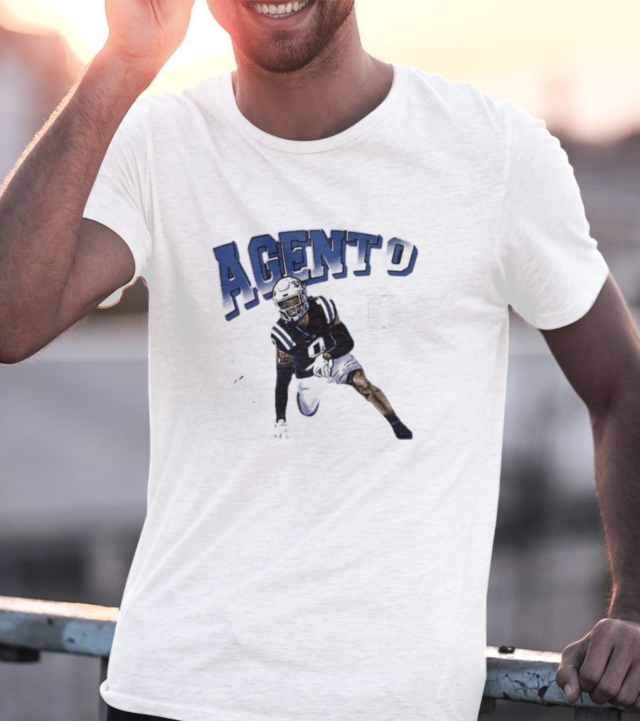 Chandler Rivers Agent 0 Duke Blue Devils Signature Player T-Shirt