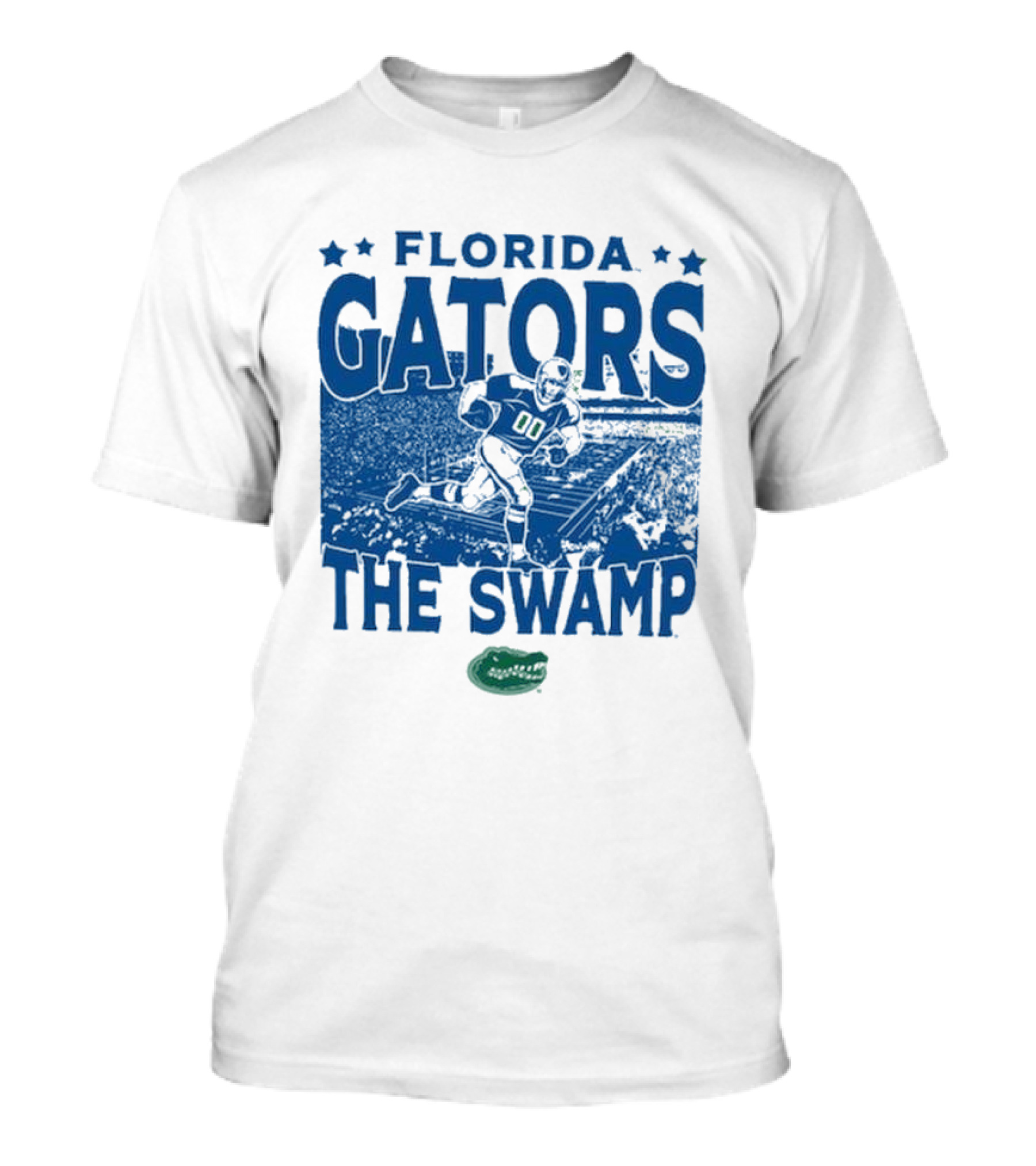 Florida Gators The Swamp Vintage Stadium Football Player Gameday T-Shirt