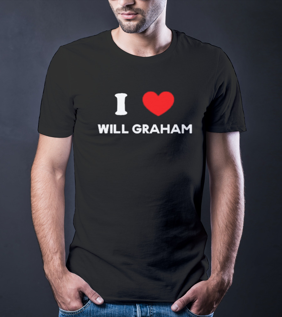 I Love Will Graham Heart Icon Fandom T-Shirt