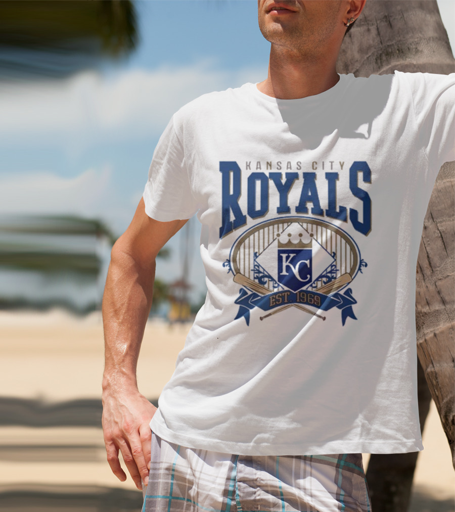 Kansas City Royals Est 1969 KC Baseball T-Shirt