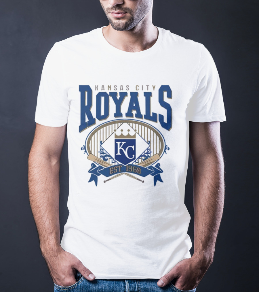 Kansas City Royals Est 1969 KC Baseball T-Shirt