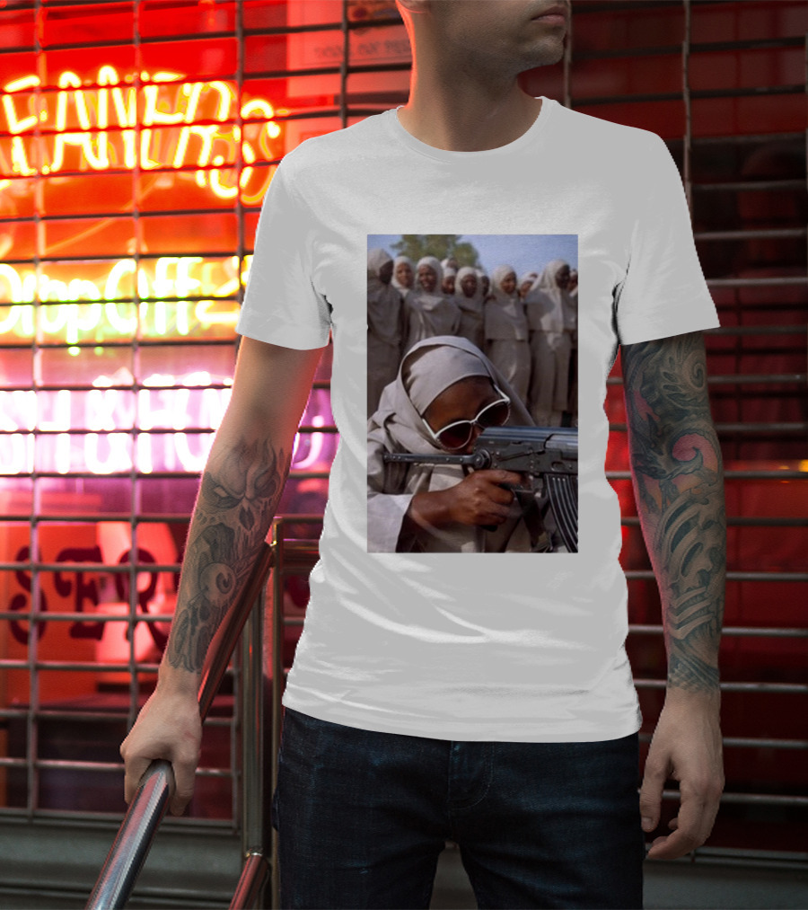 Mena Visuals Women Gun Training Sudan 1993 T-Shirt