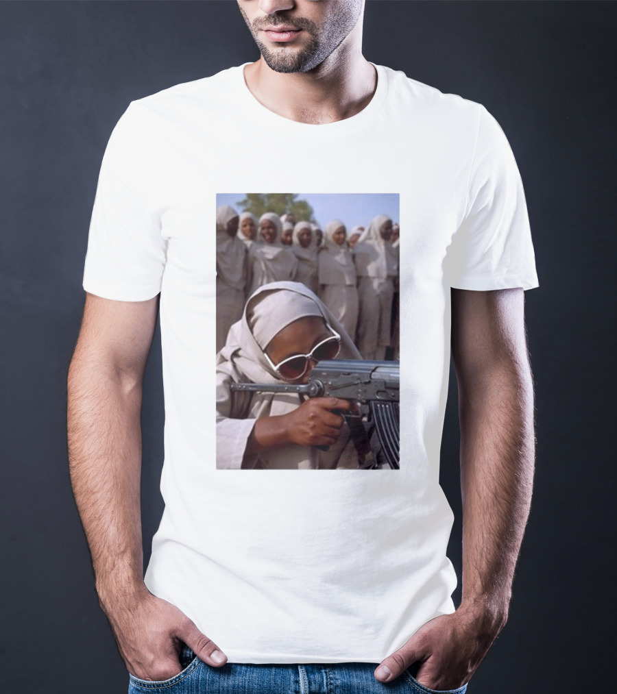 Mena Visuals Women Gun Training Sudan 1993 T-Shirt