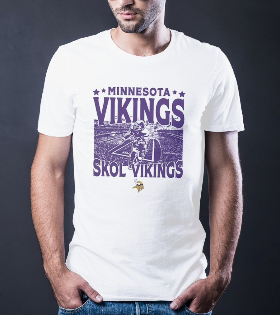 Minnesota Vikings Skol Vintage Stadium Gameday Vikings T-Shirt