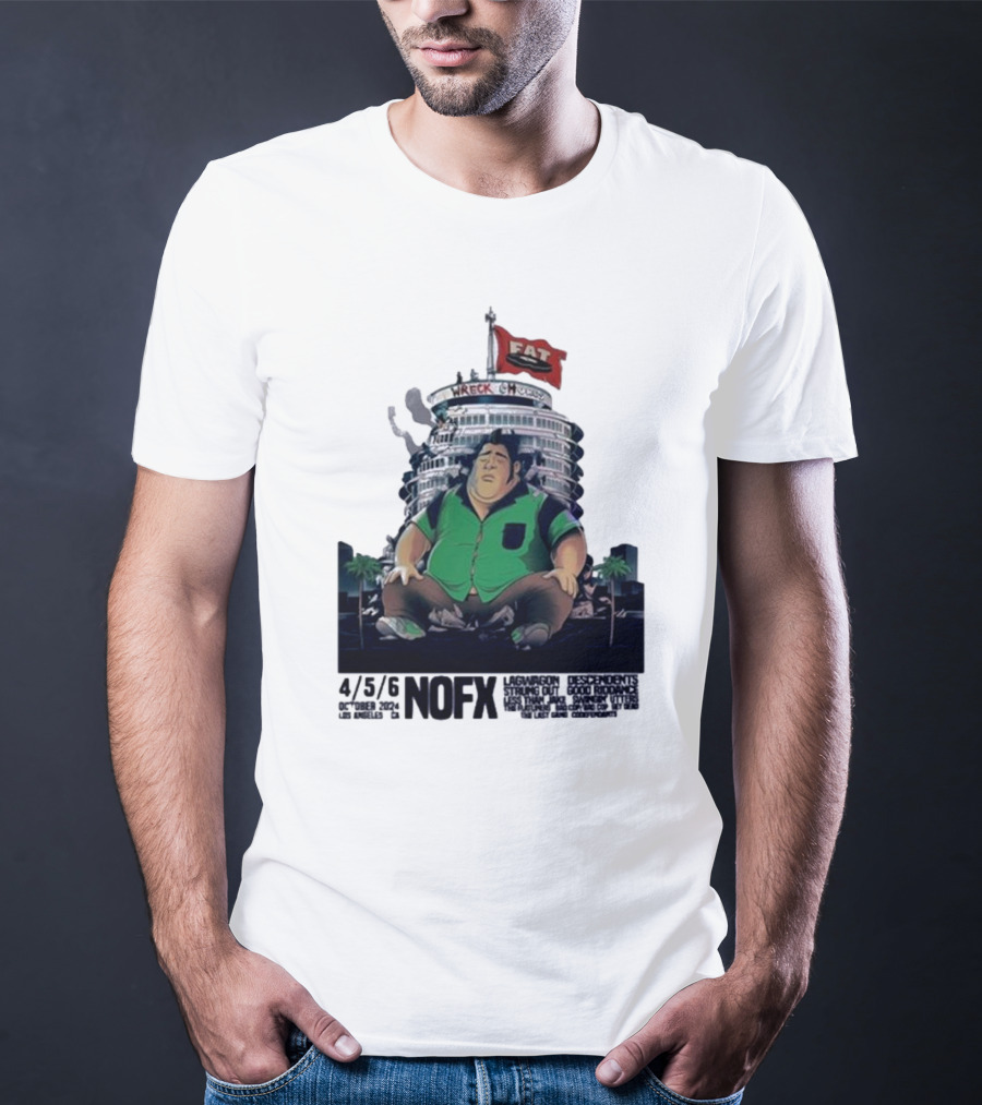 NOFX Fat Wreck Los Angeles October 4-5-6 T-Shirt