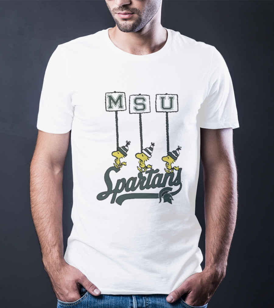 Peanuts X MSU Spartans Game Day T-Shirt
