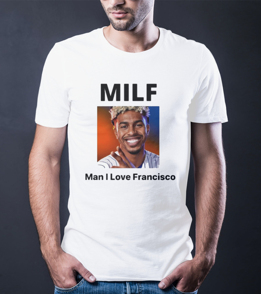 MILF Man I Love Francisco Lindor MLB New York Mets T-Shirt