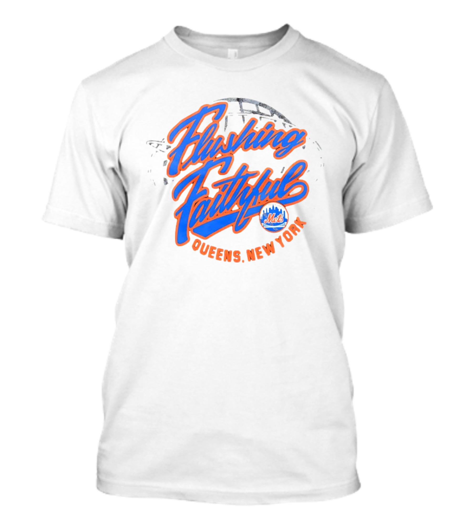 Flushing Faithful Mets Queens New York T-Shirt