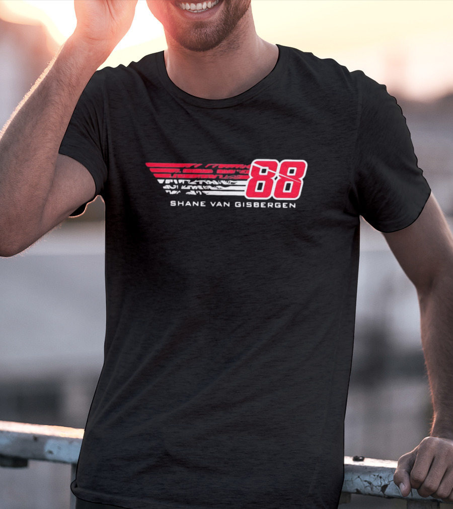 Shane Van Gisbergen 88 Trackhouse Racing Team T-Shirt