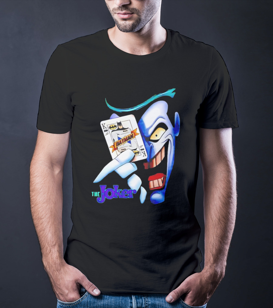 The Joker Batman Card Face T-Shirt