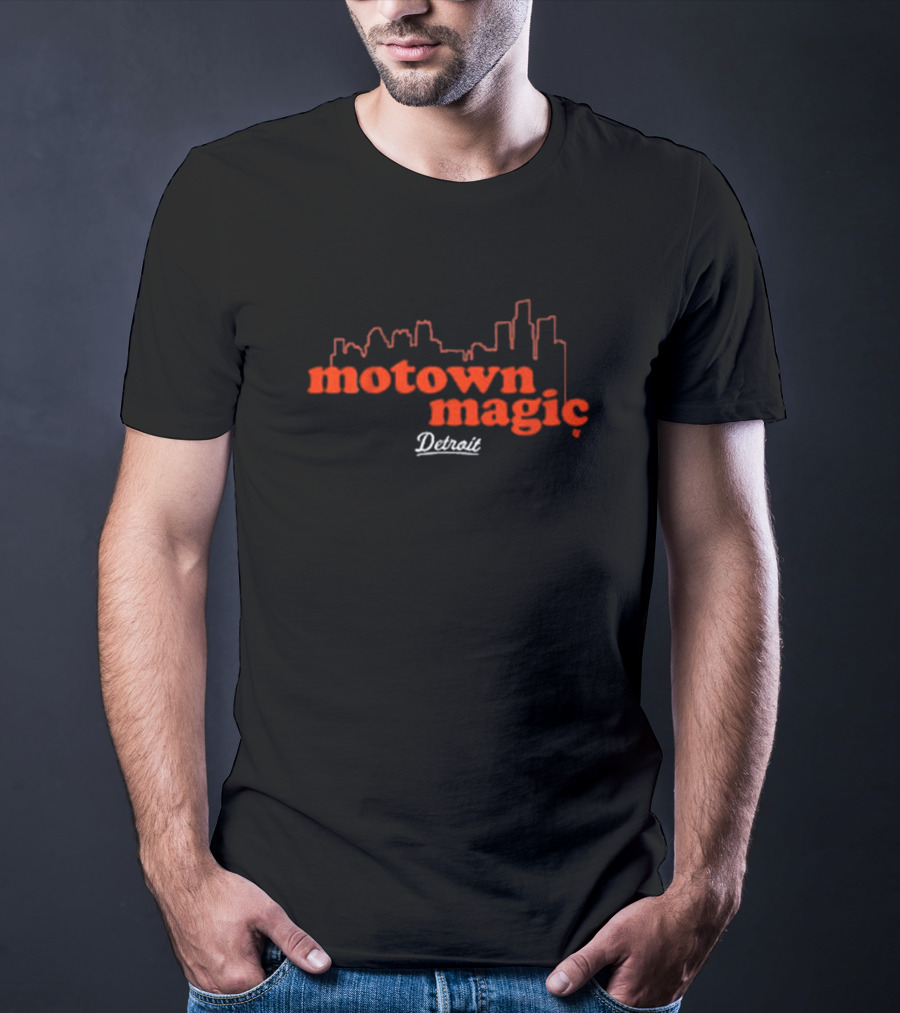 Detroit Skyline Motown Magic T-Shirt