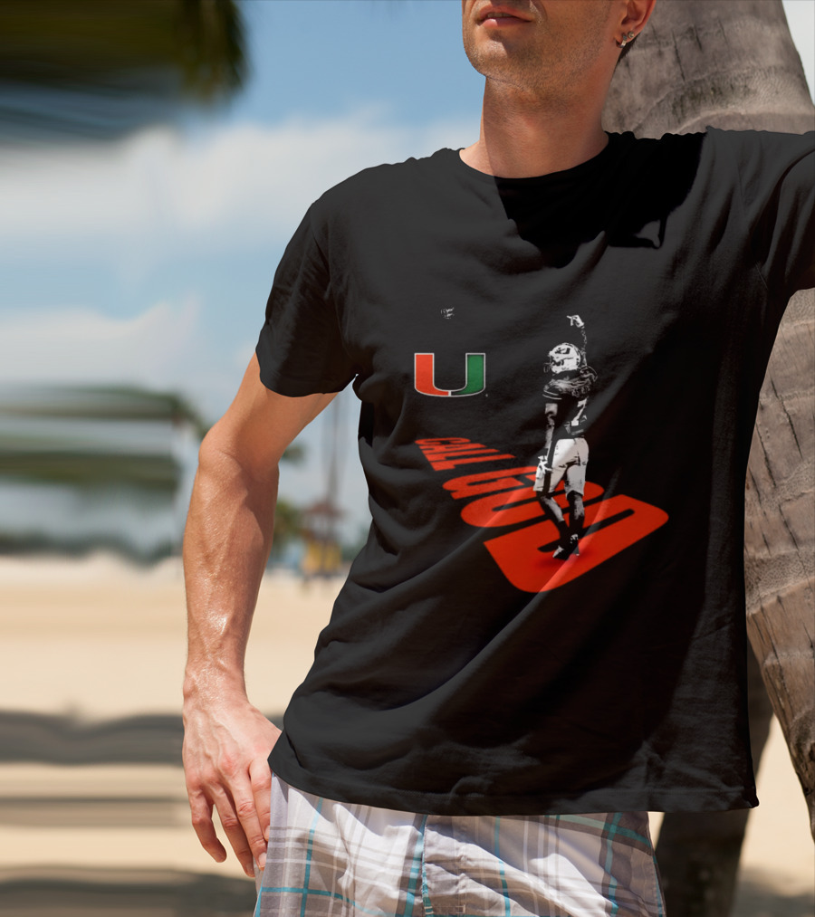 Dyme Lyfe NIL Xavier Restrepo Miami Hurricanes Call God U T-Shirt