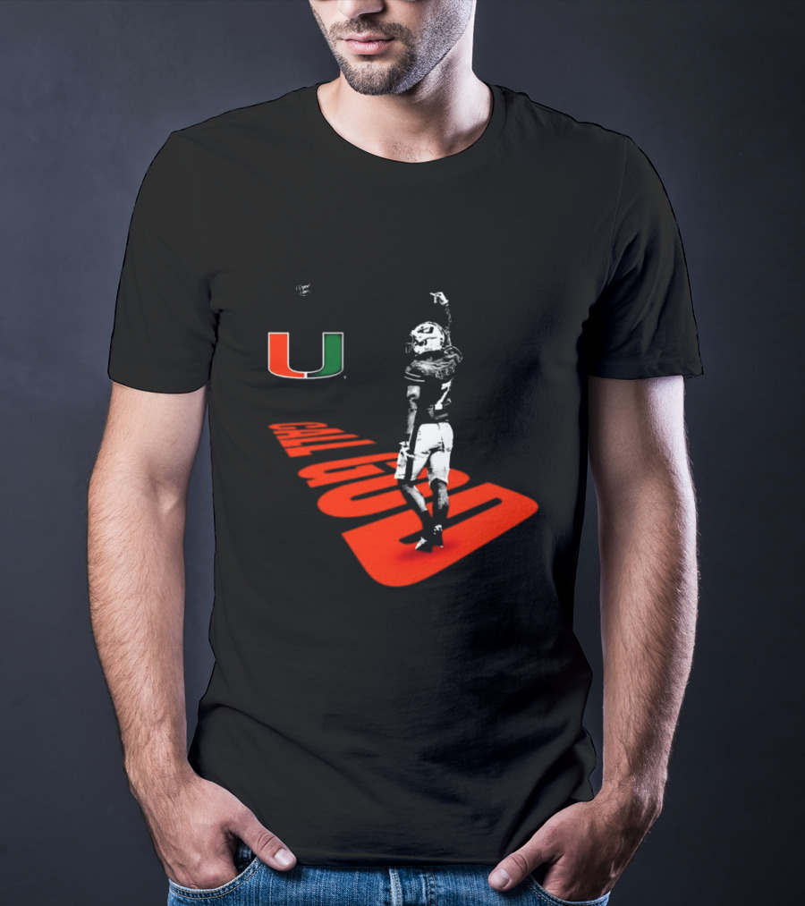 Dyme Lyfe NIL Xavier Restrepo Miami Hurricanes Call God U T-Shirt