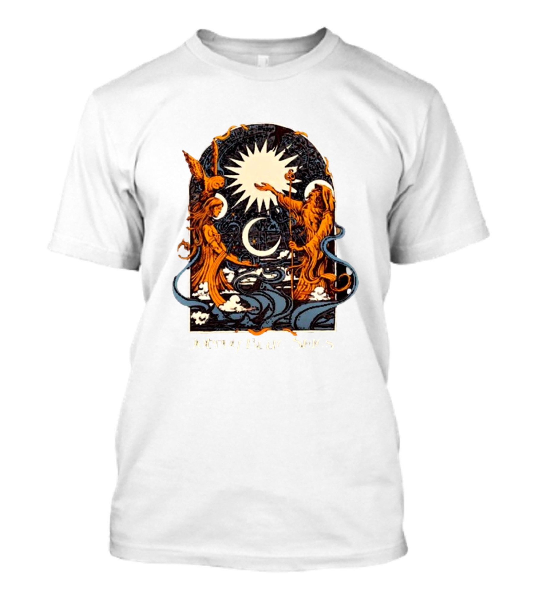 Johnny Blue Skies Celestial Figures Fall Tour T-Shirt
