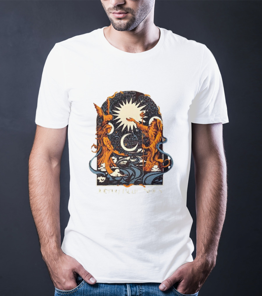 Johnny Blue Skies Celestial Figures Fall Tour T-Shirt