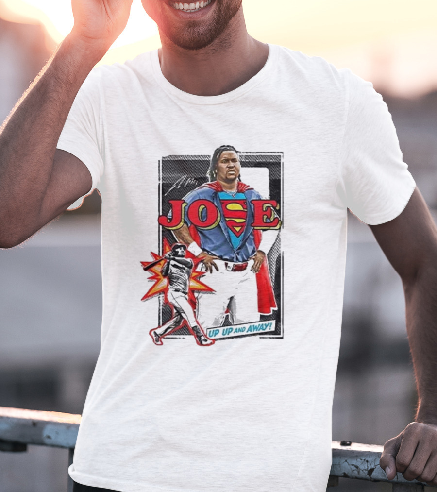 Joe Superman Up Up And Away Jose Ramirez T-Shirt