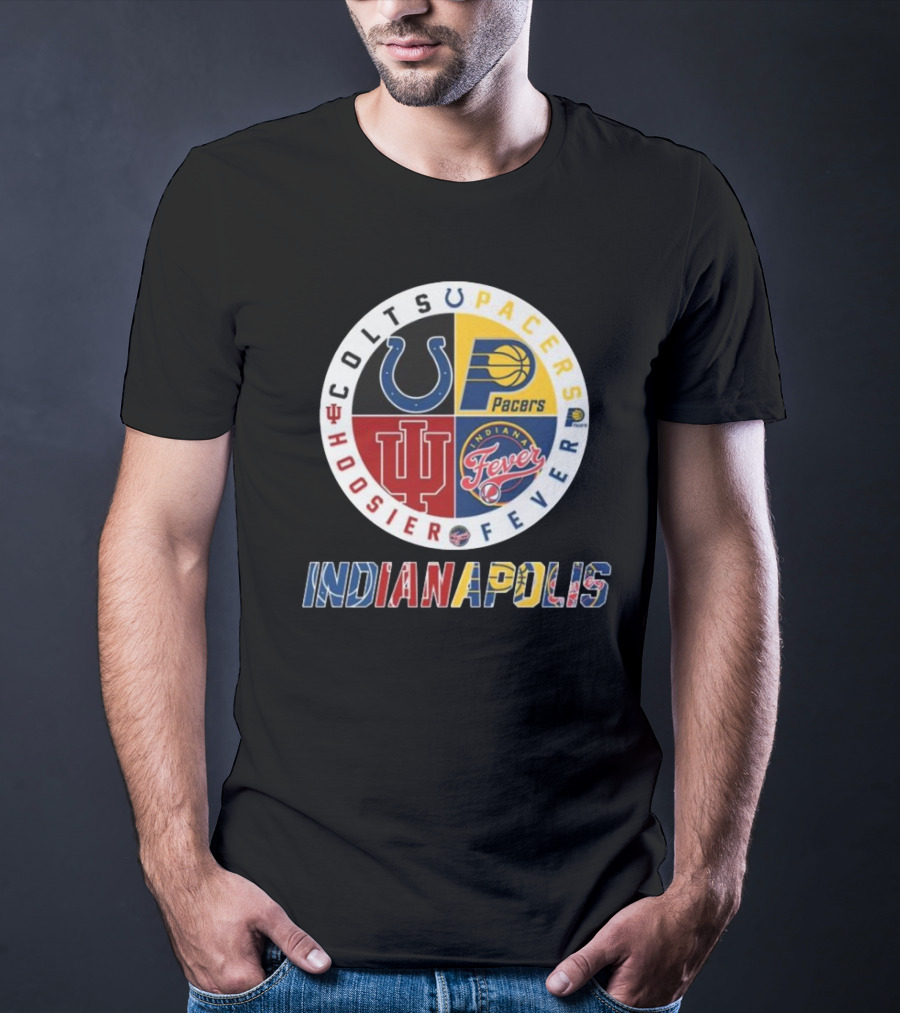 Indianapolis Colts Pacers Hoosier Fever T-Shirt