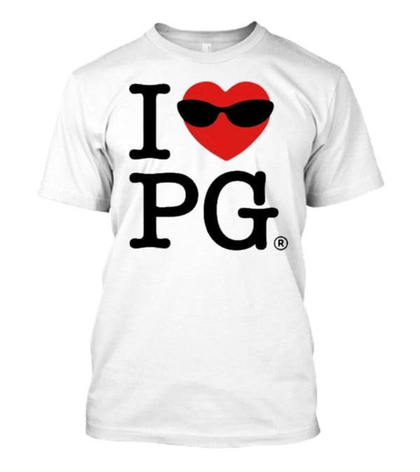 I Heart PG Cool Sunglasses Emblem T-Shirt