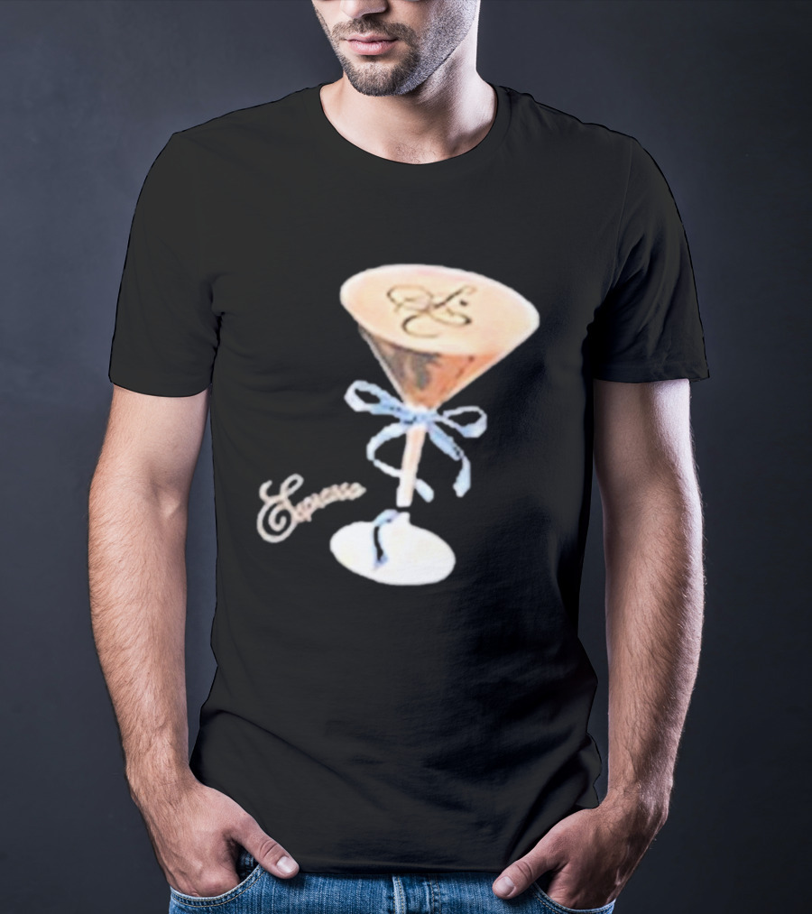 Sabrina Carpenter Espresso Martini With Ribbon Bow T-Shirt