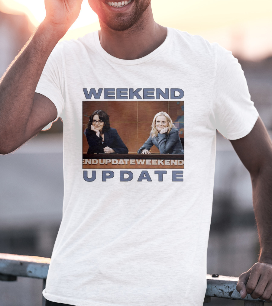 Tina Fey Amy Poehler Weekend Update T-Shirt