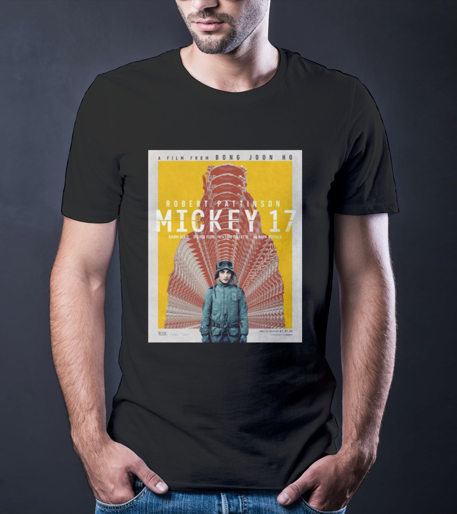 A Film From Bong Joon Ho Robert Pattinson Mickey 17 T-Shirt