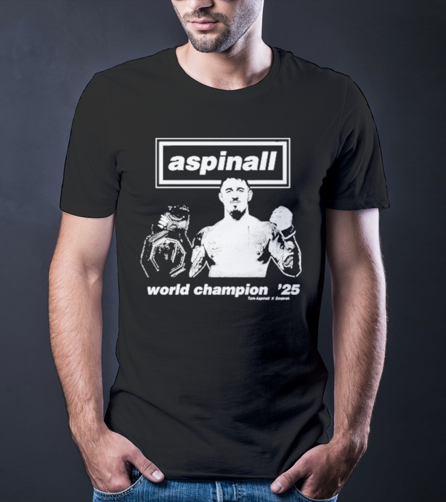 Aspinall World Champion ’25 Tom Aspinall X Dosbrak T-Shirt