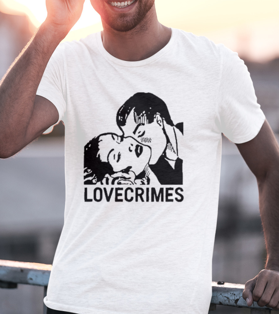Lovecrimes Romantic Embrace Couple T-Shirt