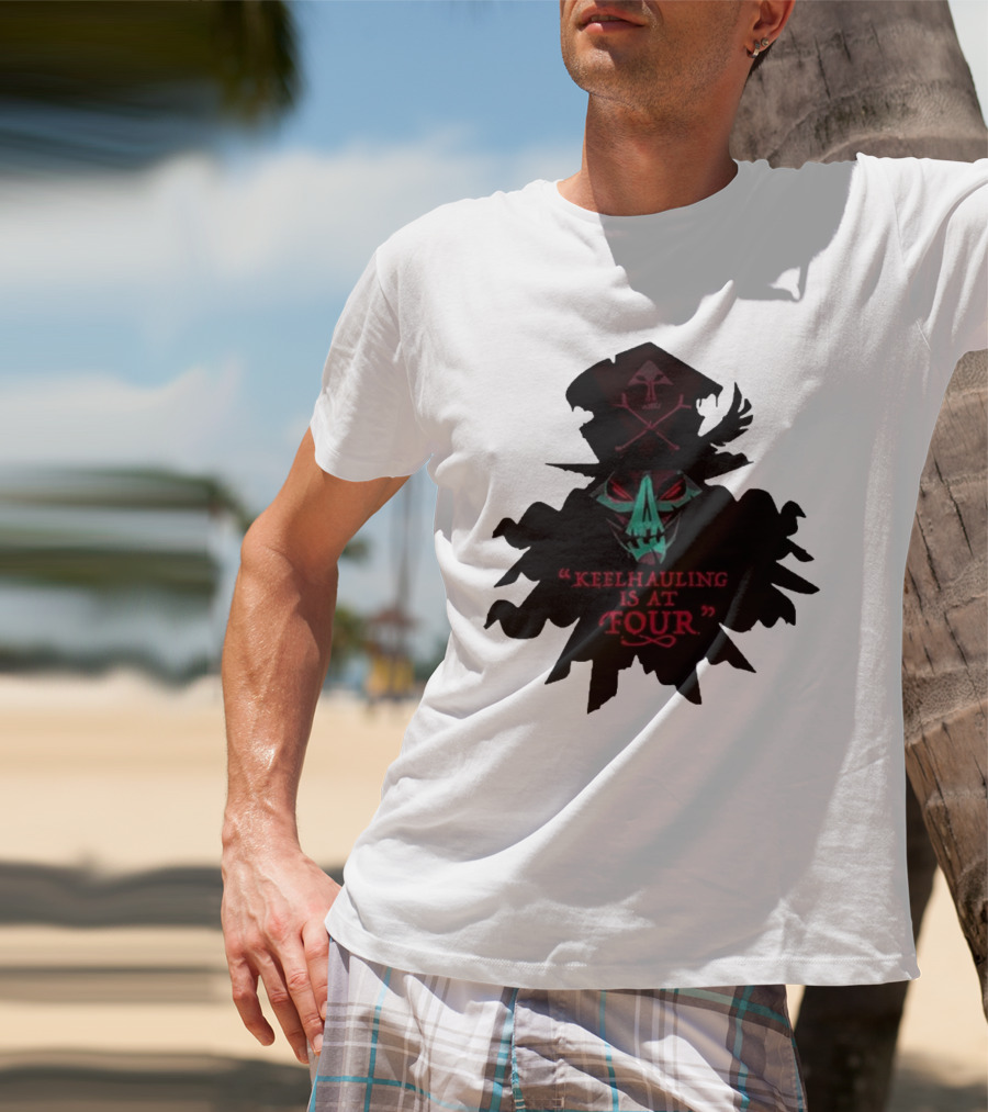Devolver Digital Lechuck Keelhauling Is At Four Skulled Figure T-Shirt