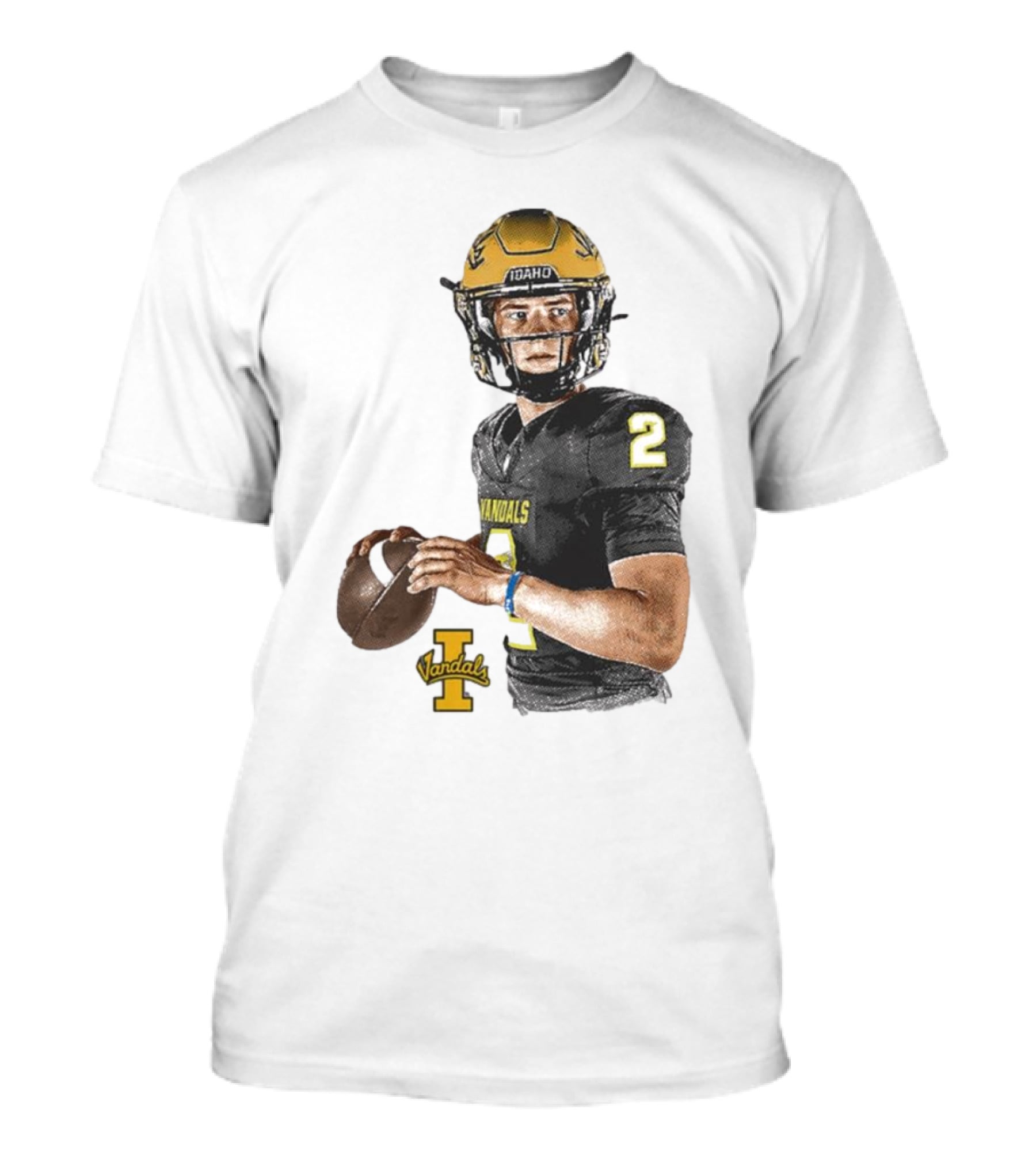 Idaho Vandals Football Player Jack Layne T-Shirt