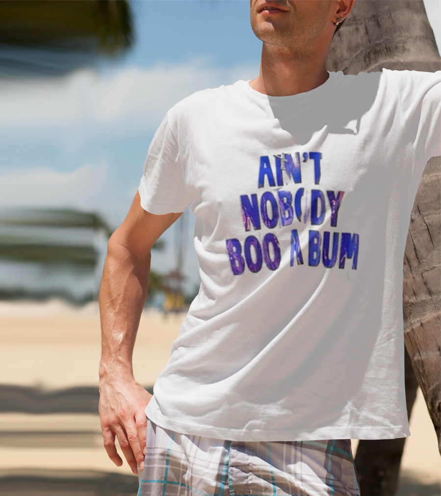 New York Yankees MLB Yankees Girl Ain't Nobody Boo A Bum T-Shirt