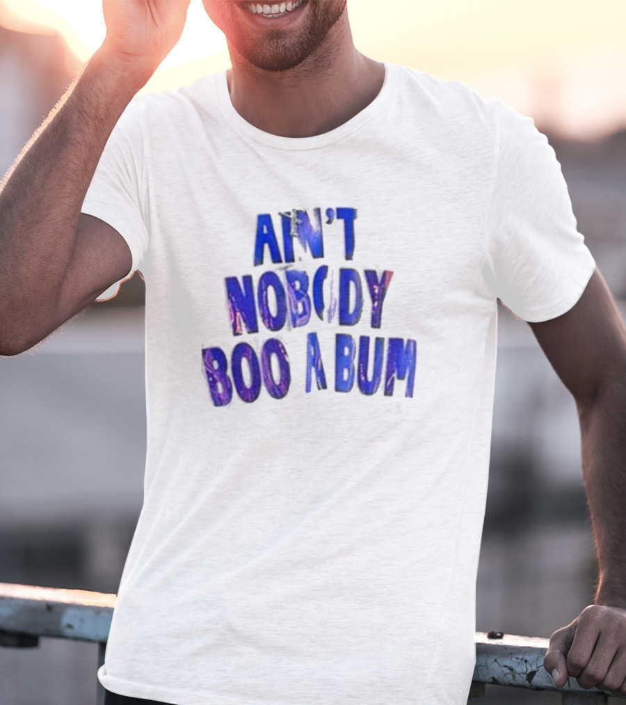 New York Yankees MLB Yankees Girl Ain't Nobody Boo A Bum T-Shirt