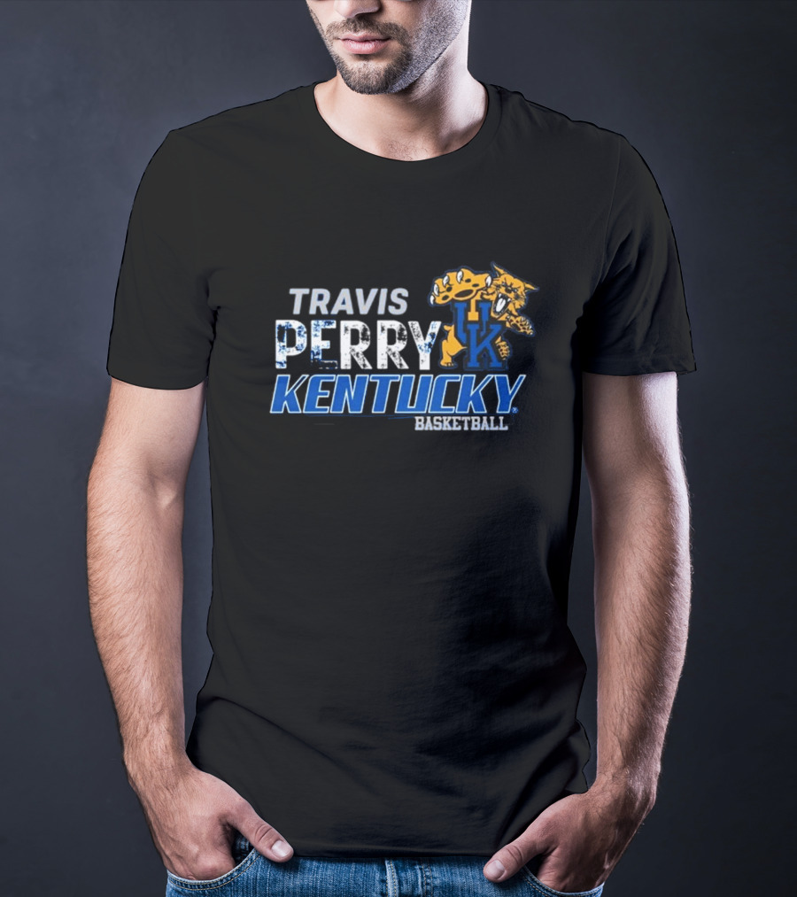 Travis Perry Kentucky Wildcats UK Basketball T-Shirt
