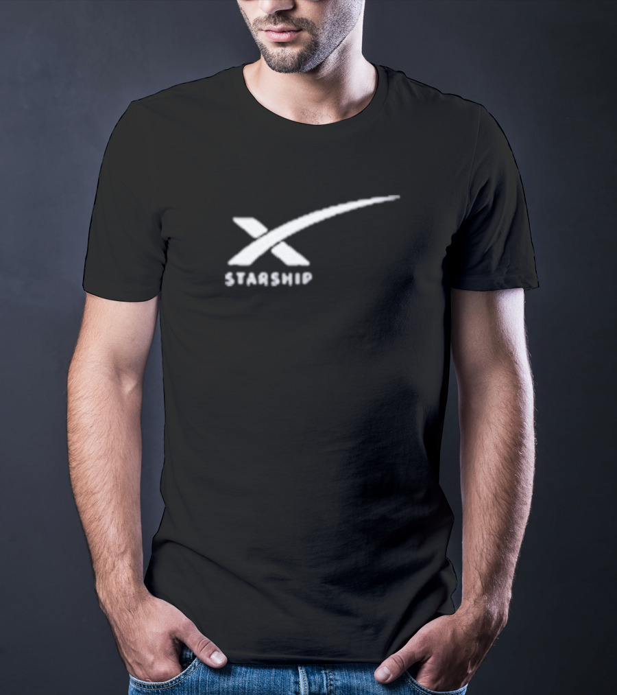 Elon Musk Starship Flight 5 SpaceX Logo Starship T-Shirt