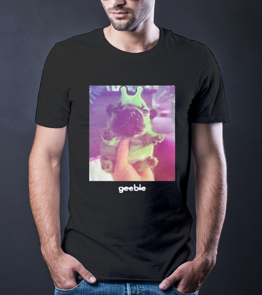 Pibble Palace Geeble Pug Crown T-Shirt