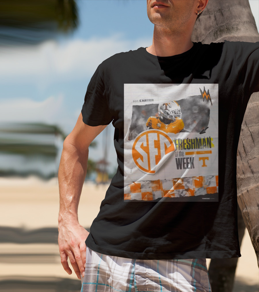 Boo Carter Freshman Of The Week SEC Tennessee Vols T-Shirt