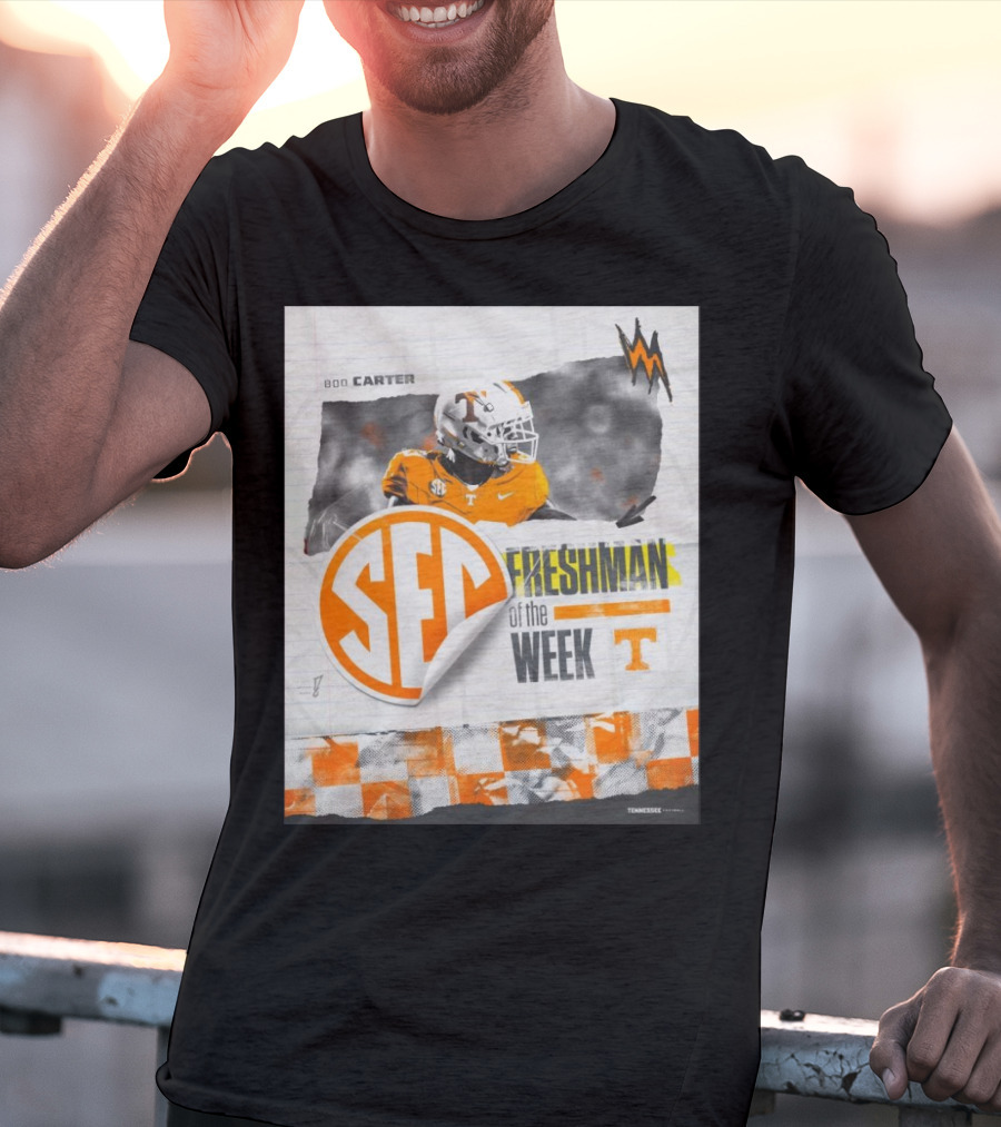 Boo Carter Freshman Of The Week SEC Tennessee Vols T-Shirt