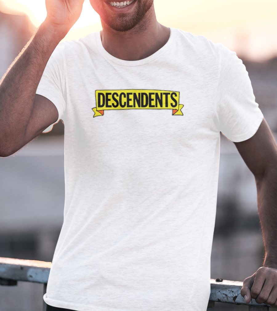 Descendents Day Of The Dork Yellow Logo Band Name T-Shirt