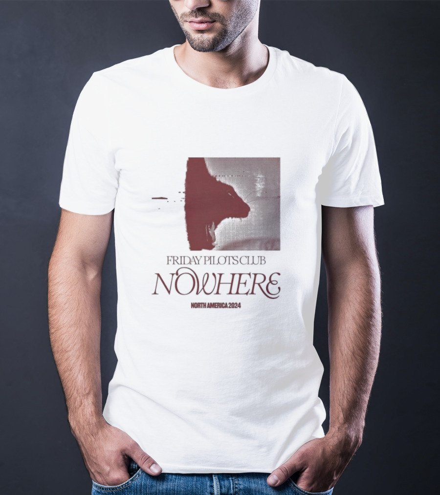 Friday Pilots Club Nowhere North America T-Shirt