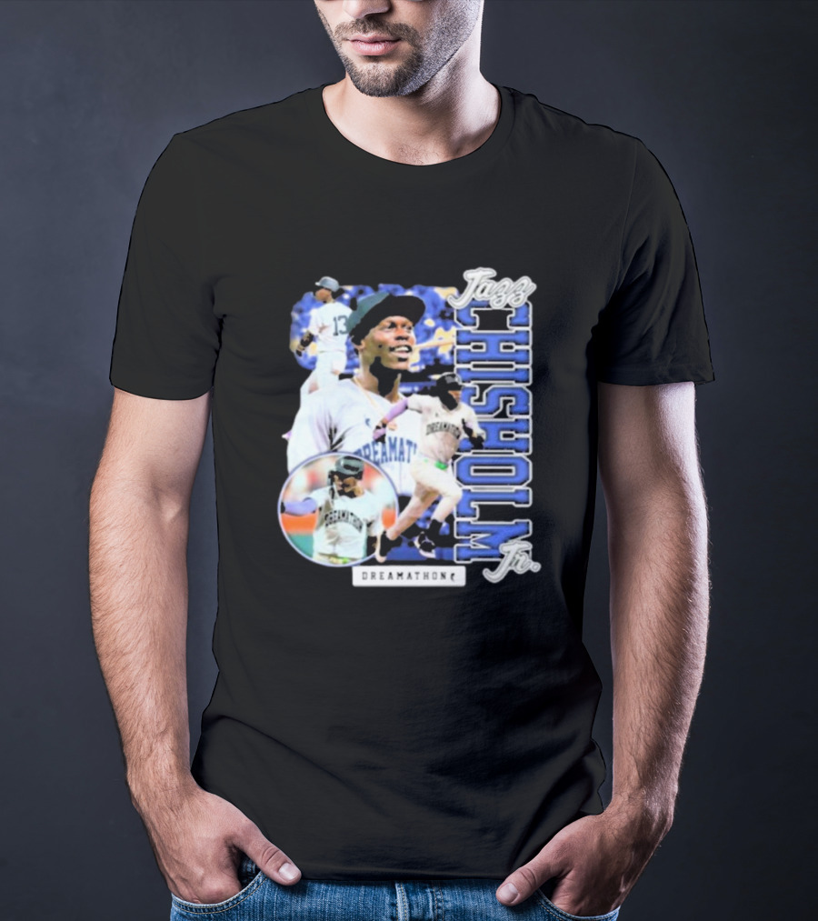 Jazz Chisholm Jr. Dreamathon Baseball Collage T-Shirt