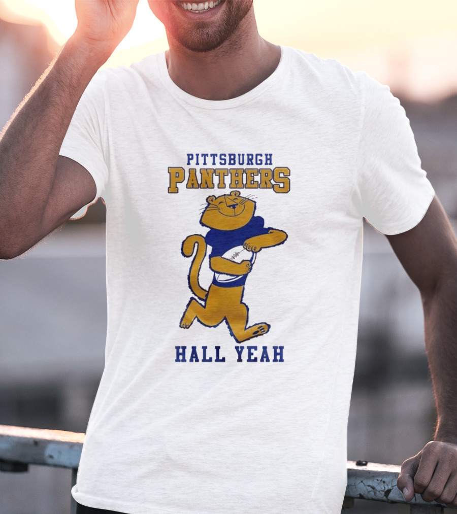 Pittsburgh Panthers Hall Yeah Football Mascot T-Shirt