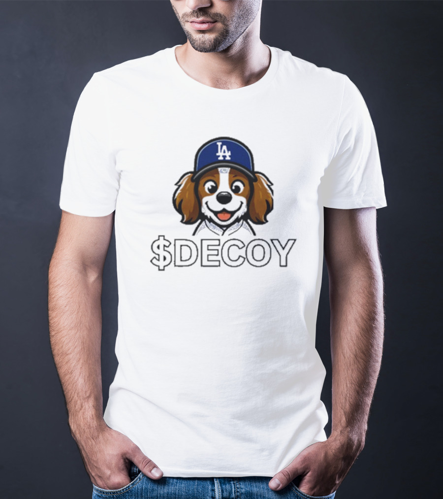 Shohei Ohtani LA Dodgers Dog $DECOY MLB T-Shirt