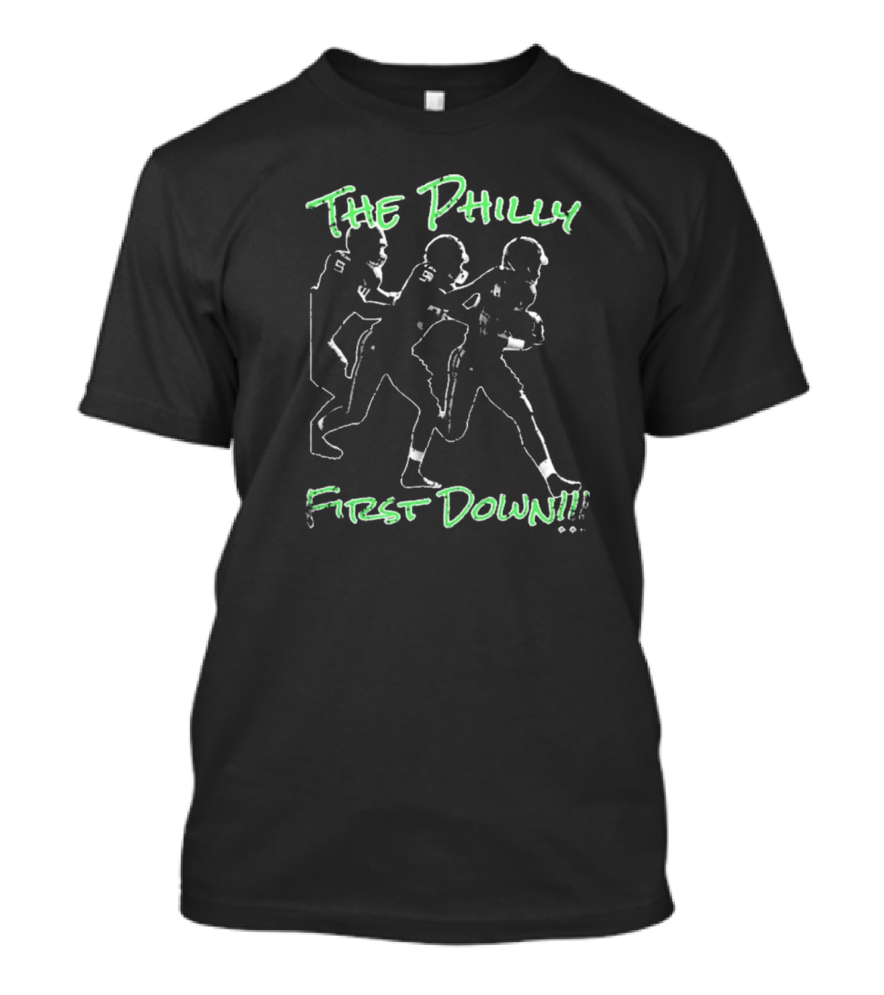 The Philly First Down Brotherly Shove Love Philadelphia Eagles Football T-Shirt