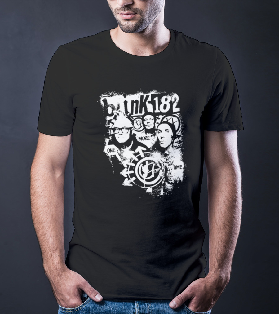 Blink-182 One More Time Band Members T-Shirt