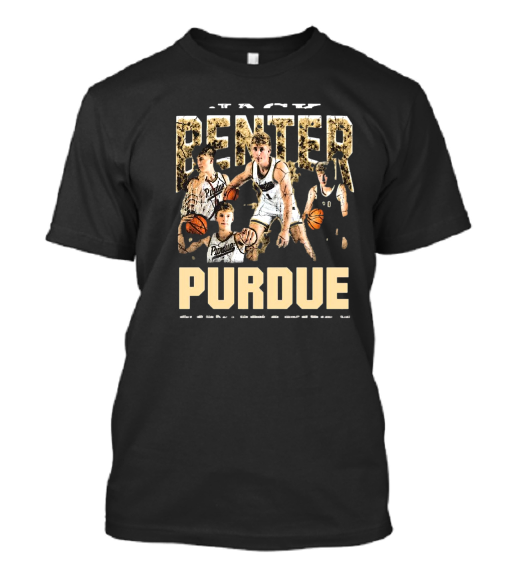 Jack Benter Purdue Boilermakers Basketball 90s T-Shirt